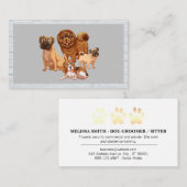 ドッグパック | トレーナー | Paws名刺 名刺 (正面/裏面)