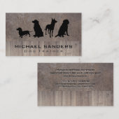 ドッグパック | 動物愛護及び訓練 名刺 (正面/裏面)