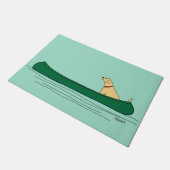 ドッグパドルカヌー ドアマット (アングル)