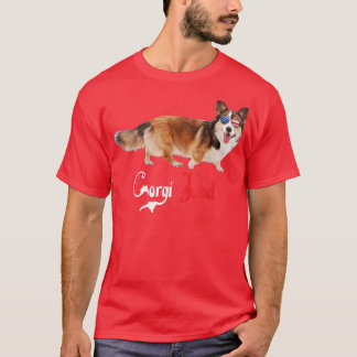 ドッグパパパパピーパパコルギ Tシャツ