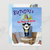 ドッグパラトパーの街並みポストカード ポストカード (正面/裏面)