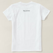 「ドッグパワー」Tシャツ Tシャツ (デザイン裏面)
