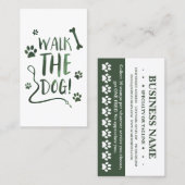 ドッグパンチカードの《写真》ぼけ味 ロイヤリティカード (正面/裏面)