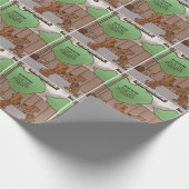 ドッグパークの方向 ラッピングペーパー (角)