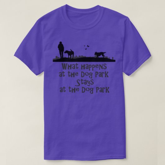 ドッグパーク Tシャツ (デザイン正面)