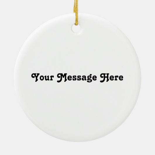 ドッグパーソナライズされたフォトクラシック セラミックオーナメント (裏面)