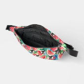 ドッグパーソナライズされたフォトスイカ模様 ファニーパック (見開き)