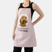 ドッグパーソナライズされたフォトピンクエプロン エプロン (インサイチュ)