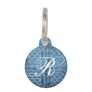 ドッグパーソナライズされたIDラベル素朴TINパネル天井C ペット　ネームタグ