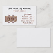 ドッグパーソンの名刺 名刺 (正面/裏面)