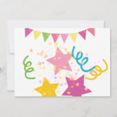 ドッグパーティーの招待 招待状 (裏面)