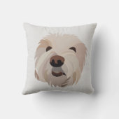 ドッグビチョンフリーズ クッション (裏面)