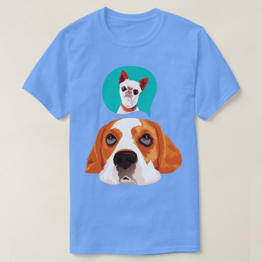 ドッグビーグル Tシャツ (デザイン正面)