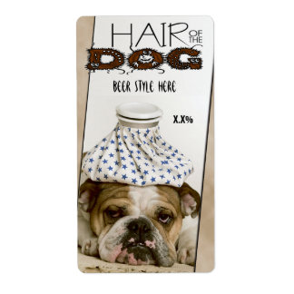 ドッグビールの髪 ラベル