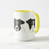 ドッグピーク – A – ブー マグカップ (正面右)