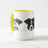 ドッグピーク – A – ブー マグカップ (正面左)