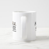 『ドッグファパーソナライズされたザー3世』 ジャンボコーヒーマグカップ (裏面)