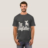 ドッグファーザー チワワ 面白い犬の飼い主 家族 Tシャツ (正面フル)