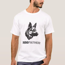 ドッグファーザー ドッグ好きなパパのためのおもしろTシャツ