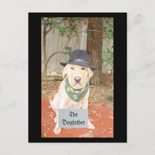 ドッグファーザー ポストカード (正面)