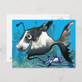 ドッグフィッシュリーフ ポストカード (正面/裏面)