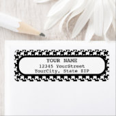 ドッグフェイクズ差出人住所ラベル1 ラベル (インサイチュ)