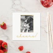 ドッグフォトカクテルパーティー スタンダードカクテルナプキン (インサイチュ)