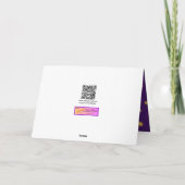 ドッグフォトクリスマスカードまたは自分のペットの写真を追加 シーズンカード (裏面)