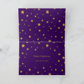 ドッグフォトクリスマスカードまたは自分のペットの写真を追加 シーズンカード (内部)