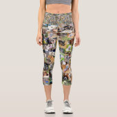 ドッグフォトコラージュ カプリレギンス (正面)