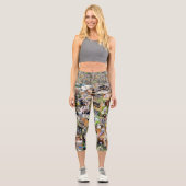 ドッグフォトコラージュ カプリレギンス (正面)