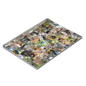 ドッグフォトコラージュ ノートブック (左側)