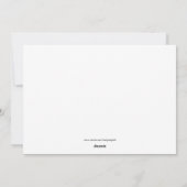 ドッグフォトスノークリスマスホリデー シーズンカード (裏面)