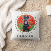 ドッグフォトピローパーソナライズされた- Pet Keepsake Gift クッション (ブランケット)