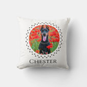 ドッグフォトピローパーソナライズされた- Pet Keepsake Gift クッション (正面)