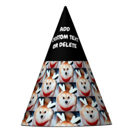 ドッグフォト誕生日DIY パーティーハット