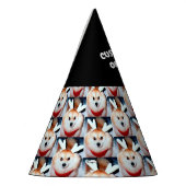 ドッグフォト誕生日DIY パーティーハット (左)