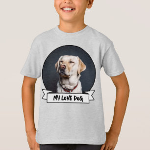 ドッグフォトTシャツのアップロード Tシャツ