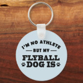 ドッグフライボールキーチェーンギフト キーホルダー (正面)