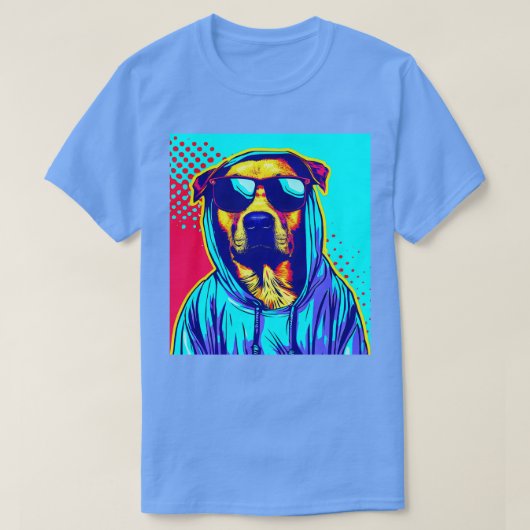 ドッグフリースタイル Tシャツ (デザイン正面)