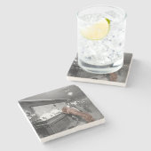 ドッグフレンドリーサロンタバーンバー1900写真 ストーンコースター (横)