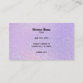 ドッグフードの名刺 名刺 (裏面)