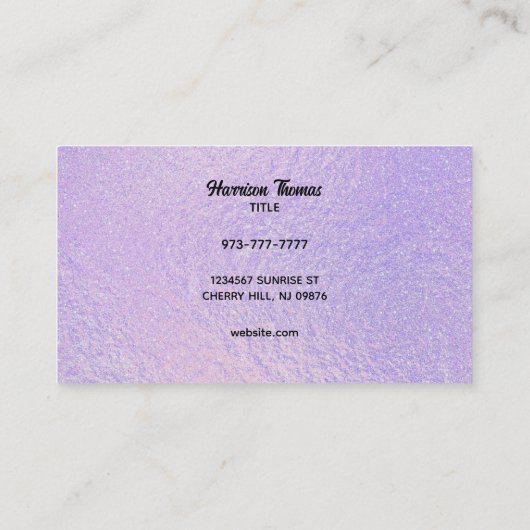 ドッグフードの名刺 名刺 (裏面)