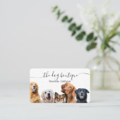 ドッグブティックビジネスカード 名刺 (スタンド正面)