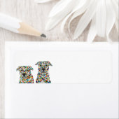 ドッグブラザーズ差出人住所ラベル ラベル (インサイチュ)