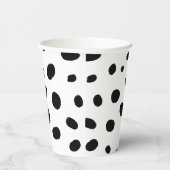 ドッグブラックスポットダルマチア誕生日 紙コップ (右)