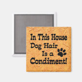 ドッグヘアコンディショニング マグネット (正面/裏面)