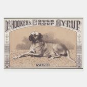 ドッグベアヴィンテージ広告アメリカン・アート | ラッピングペーパーシート (正面3)