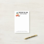 ドッグベッドアンドブレックファーストカスタムビジネス ポストイット (デスク上)