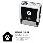 ドッグベッド&ブレックファーストビジネスセルフインキングスタンプ セルフインキングスタンプ (インサイチュ)